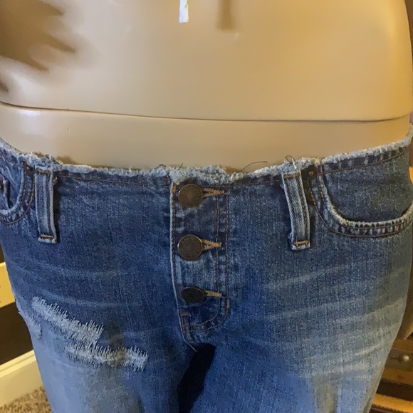 VINTAGE ABERCROMBIE & FITCH CROPPED BUTTONFLY - Picture 8 of 13